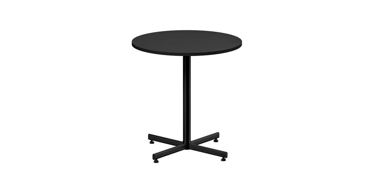 Lunchrumsbord, Forma, Round, svart, Offix