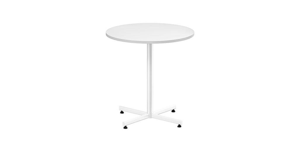 Lunchrumsbord, Forma, Round, vit, Offix