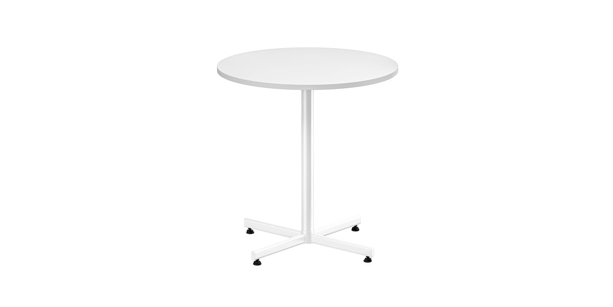 Lunchrumsbord, Forma, Round, vit, Offix
