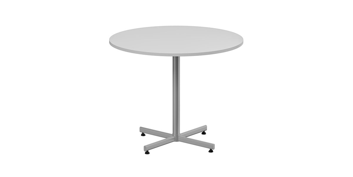 Lunchrumsbord, Forma, Round, ljusgrå, Offix