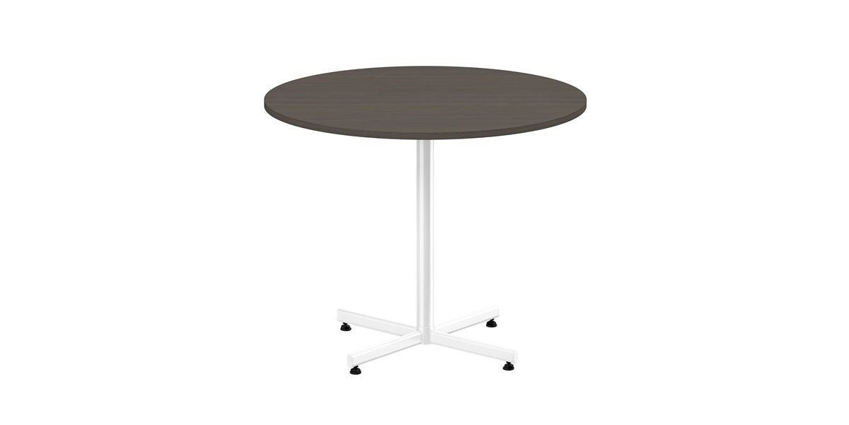 Lunchrumsbord, Forma, Round, mörk ask, Offix