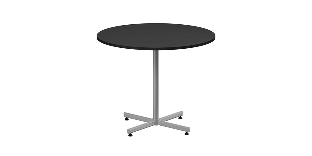 Lunchrumsbord, Forma, Round, svart, Offix