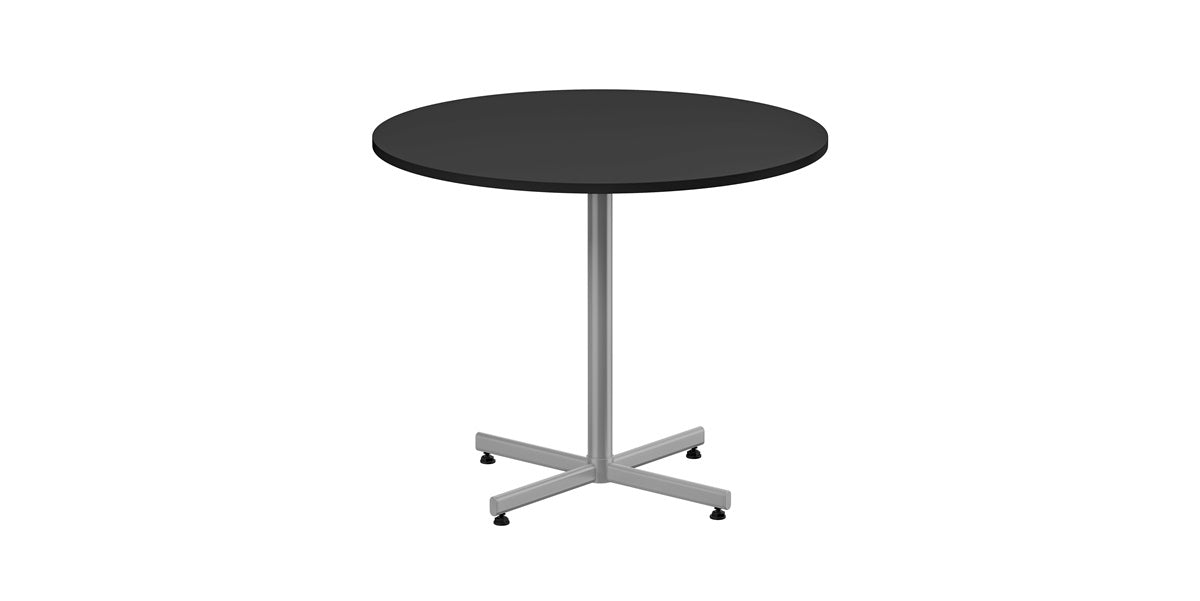 Lunchrumsbord, Forma, Round, svart, Offix