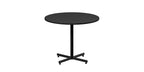 Lunchrumsbord, Forma, Round, svart, Offix