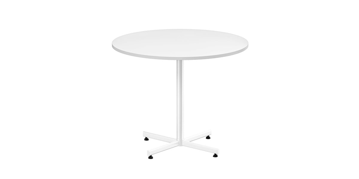 Lunchrumsbord, Forma, Round, vit, Offix
