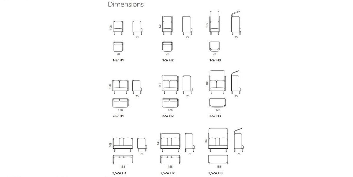 Loungesoffa, Box, Offix