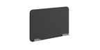 Bordsskärm, svart, tyg, front sida, basic, Offix