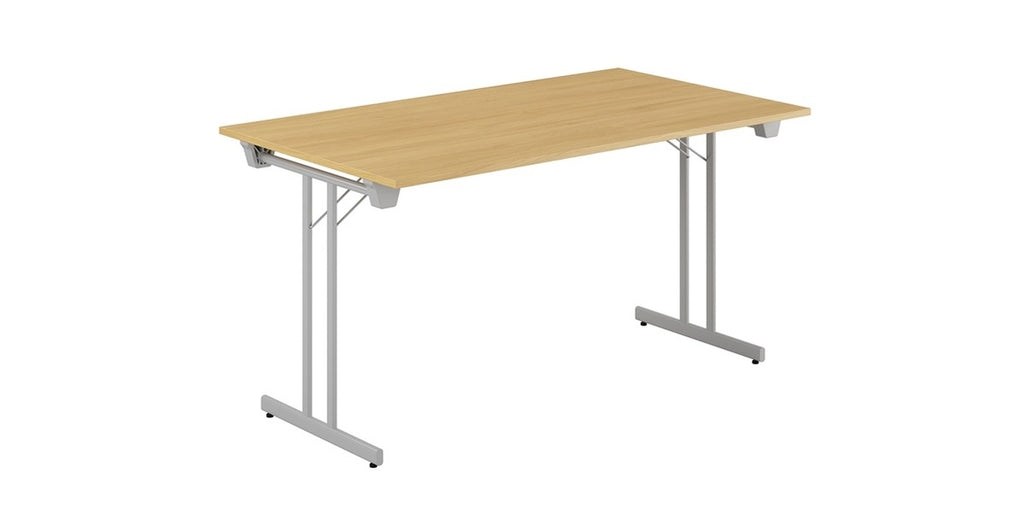 Konferensbord fällbart T-ben, bok, Offix