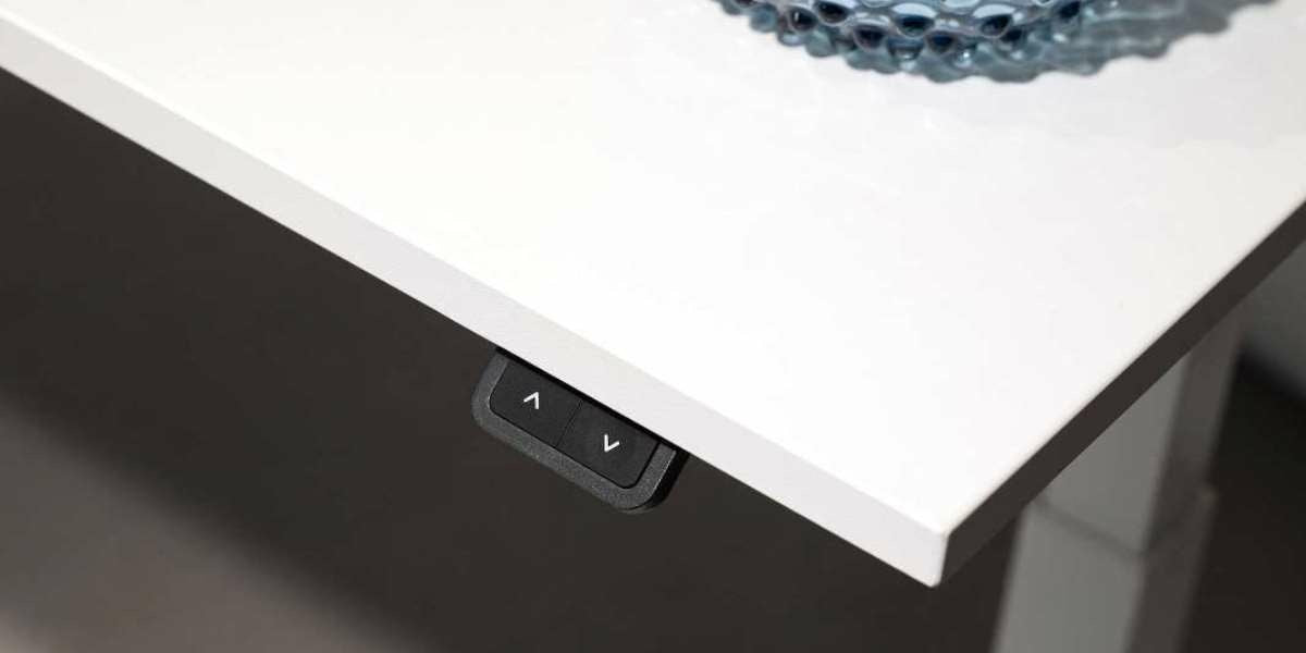 Elstativ för skrivbord, Sitt & Stå HS3x-S-2B, Offix