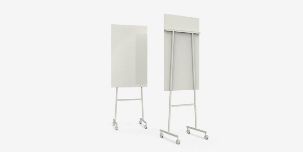 Mobil glasskrivtavla på hjul, Lintex Mono liten, Offix