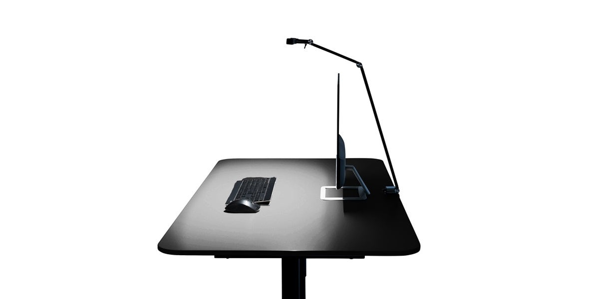 Skrivbordslampa LED, Screenlite svart, Offix