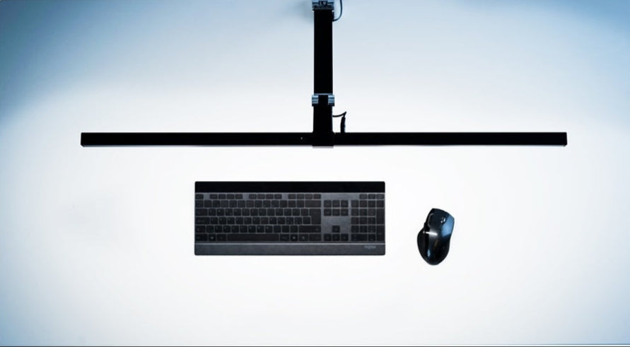 Skrivbordslampa LED, Screenlite svart, Offix