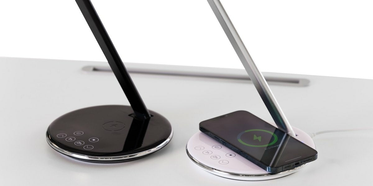 Skrivbordslampa LED, QUltra, svart, Offix