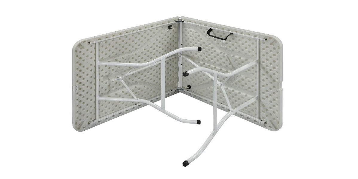 Fällbart bord, vit, rektangulärt, Offix