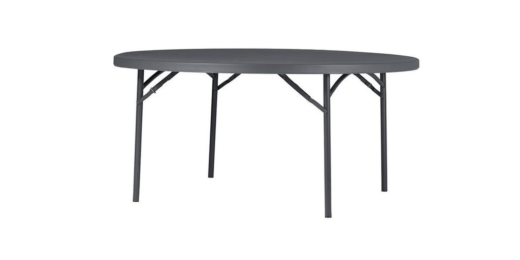 Fällbart bord, rund, Offix
