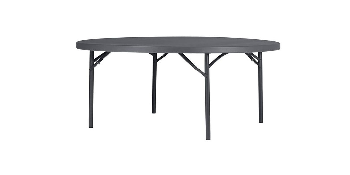 Fällbart bord, rund, Offix