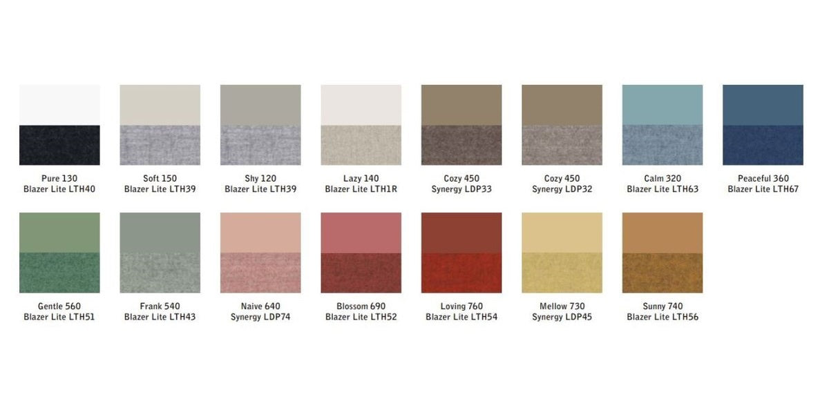 Glasskrivtavla på hjul, Lintex Mood Fabric, Offix