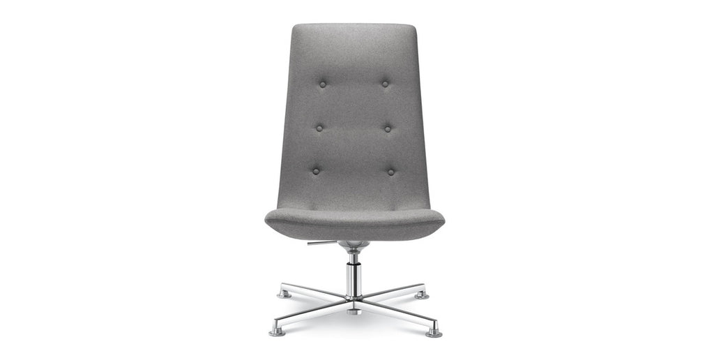 Loungefåtölj, Plain, Hög rygg, Offix