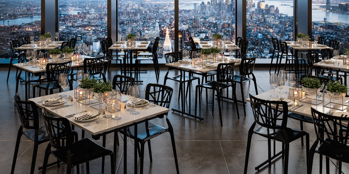 Konferensbord fällbart T-ben, björk, Offix