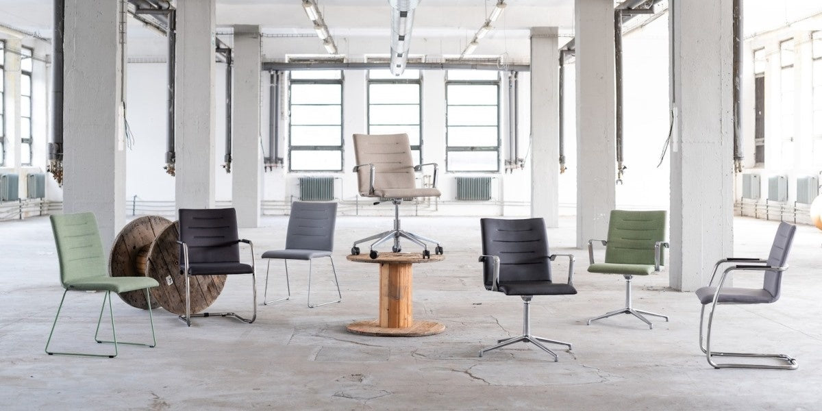 Konferensstol, Meet, hjulstativ, Offix