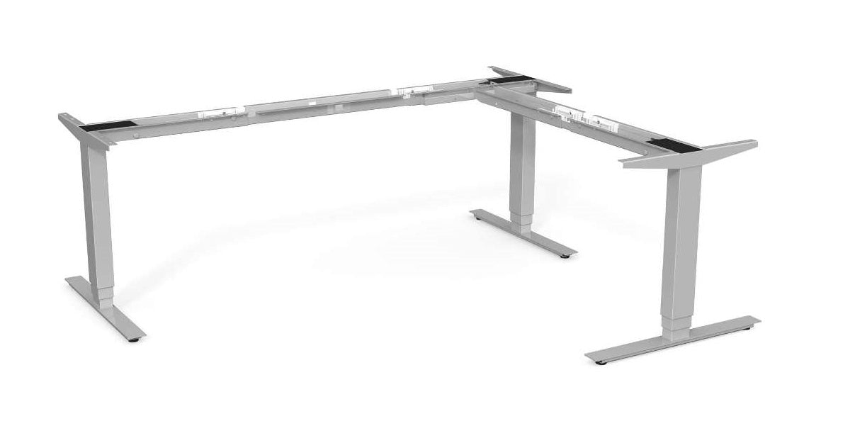 Elstativ för skrivbord, Sitt & Stå HS3x-R-3B, Offix