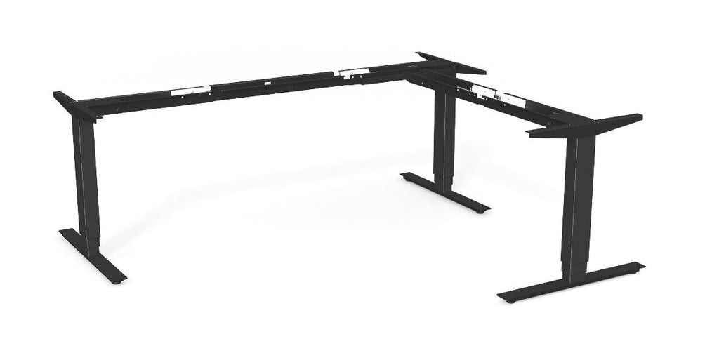 Elstativ för skrivbord, Sitt & Stå HS3x-R-3B, Offix