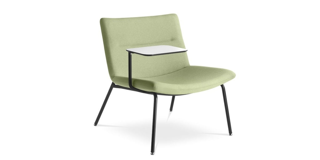 Loungefåtölj, Meet, Benstativ stål, Offix