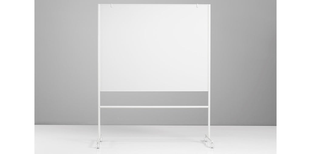 Whiteboard på hjul, Lintex One Mobil, vit stativ, Offix