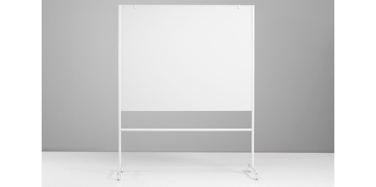 Whiteboard på hjul, Lintex One Mobil, vit stativ, Offix