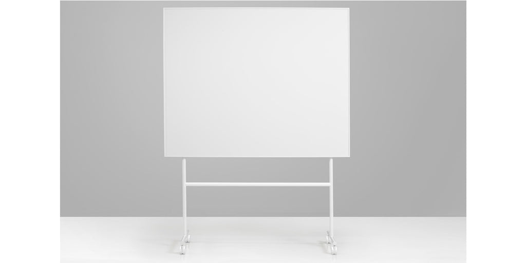 Whiteboard på hjul, Lintex One Mobil, vit stativ, Offix