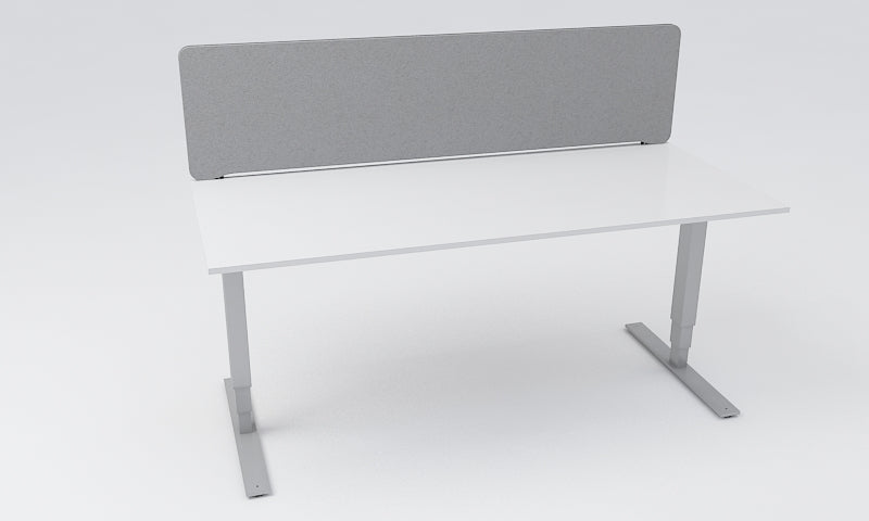 Bordsskärm, tyg, topp 450, Offix