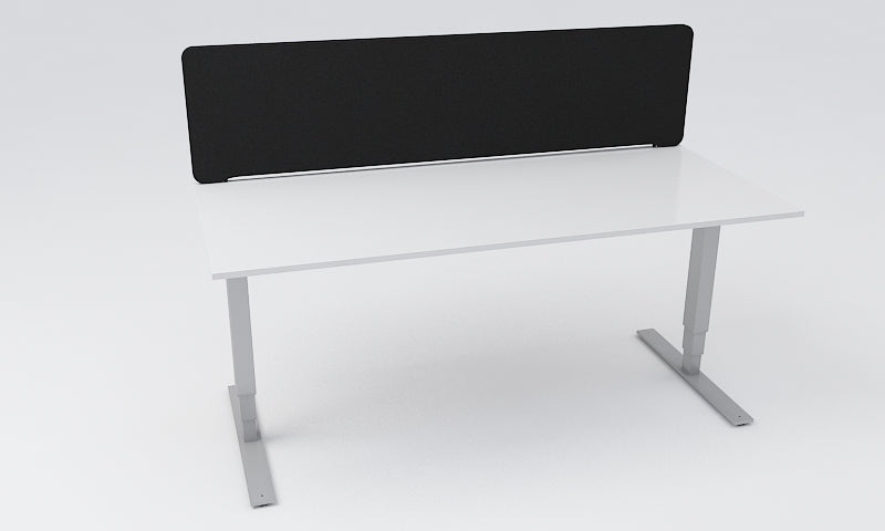 Bordsskärm, tyg, topp 450, Offix