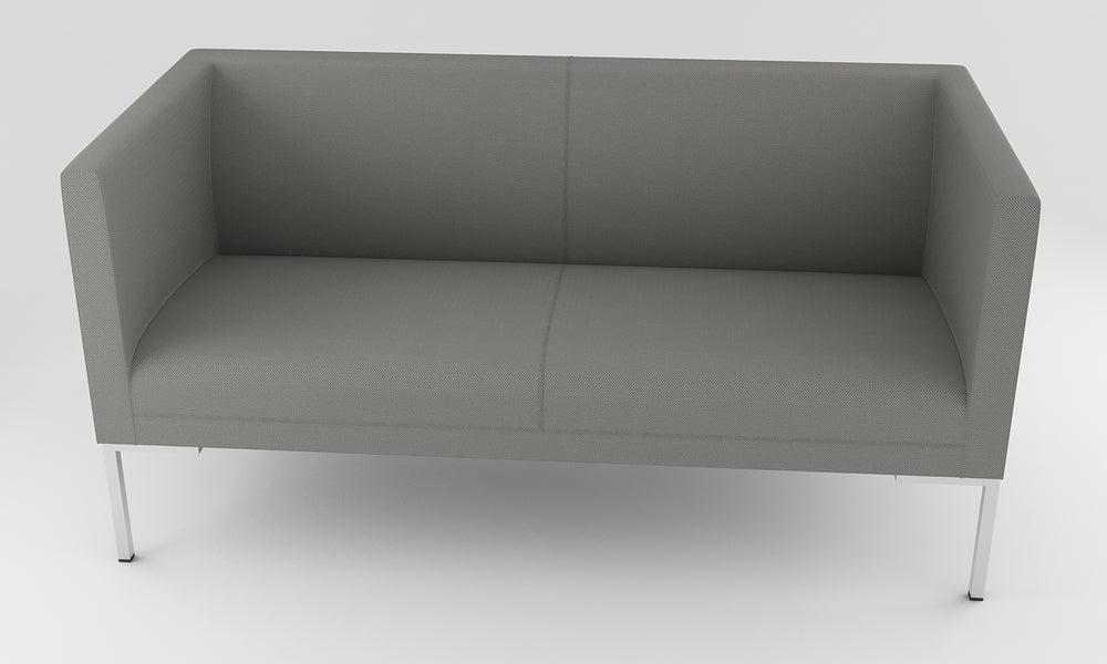 Loungesoffa, C2, tyg, grå, Offix