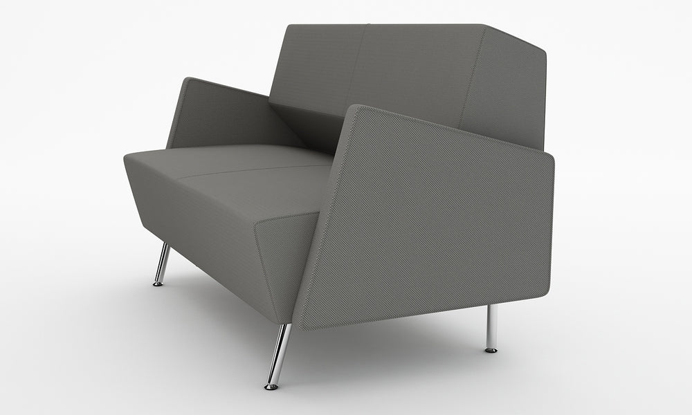 Loungesoffa, Combo Armstöd, grå, Offix