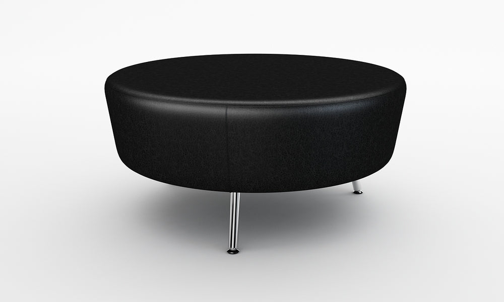 Loungesoffa, Combo Sittpuff, konstläder svart, Offix