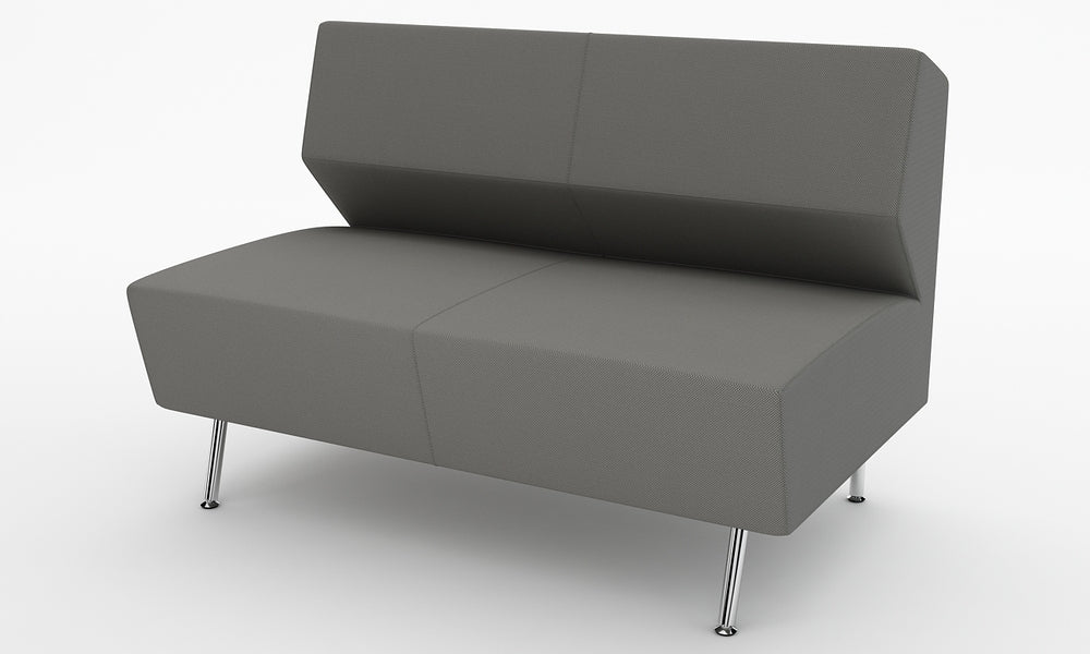 Loungesoffa, Combo Rak 120, mellandgrå, Offix