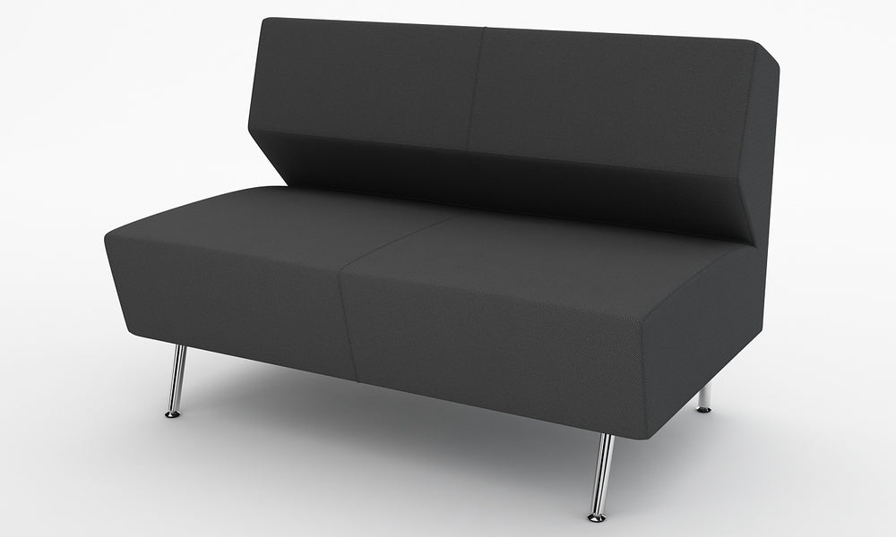 Loungesoffa, Combo Rak 120, mörkgrå, Offix