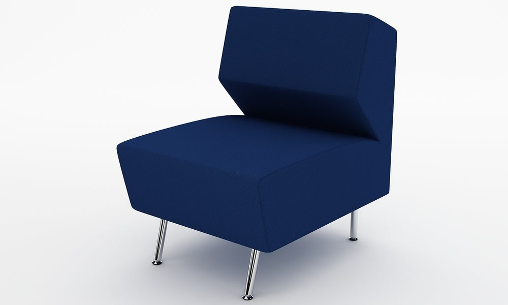 Loungesoffa, Combo Rak 60, blå, Offix