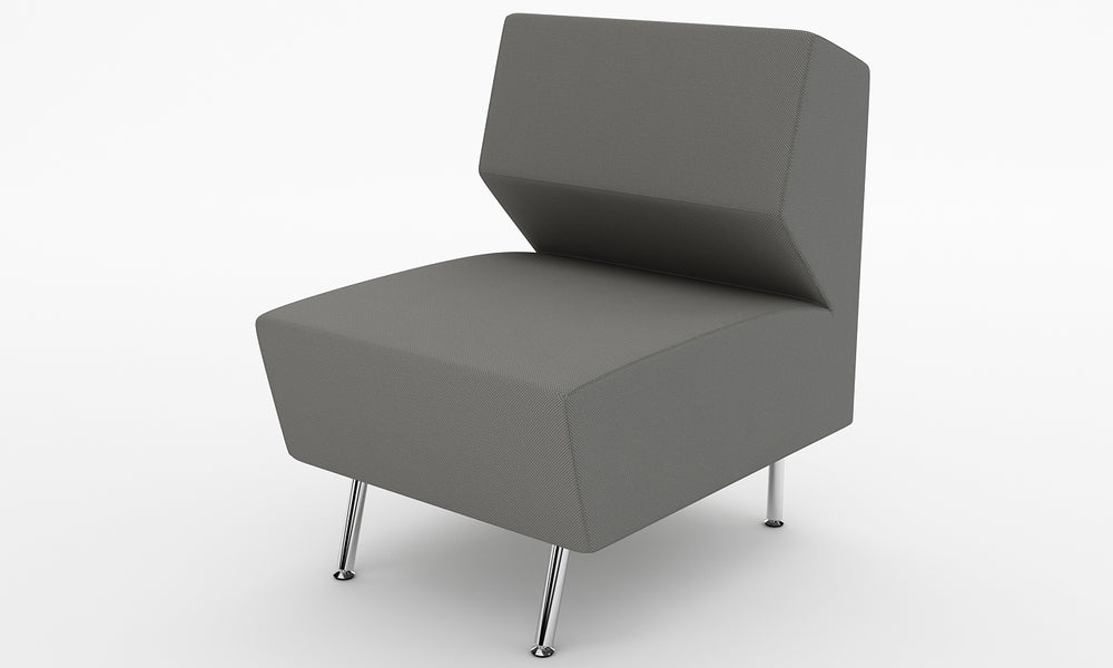 Loungesoffa, Combo Rak 60, mellangrå, Offix