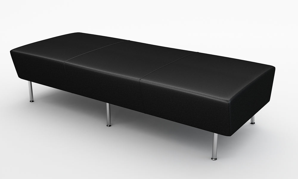 Loungesoffa, Combo Rak Pall 180, konstläder svart, Offix