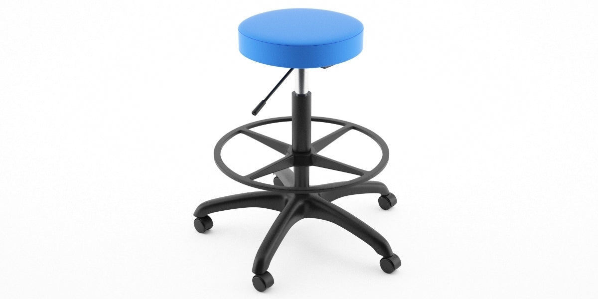 Kontorsstol, 10 ESD, ljusblå, Offix