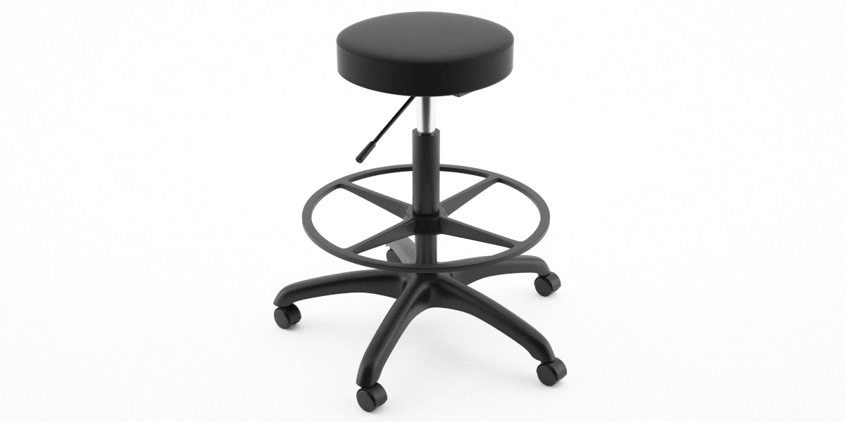 Kontorsstol, 10 ESD, svart, Offix