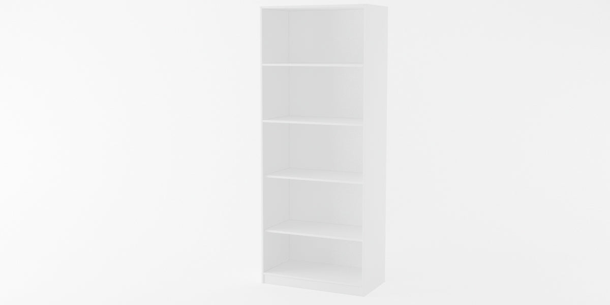 Kontorsskåp, öppen, vit, F200, Offix