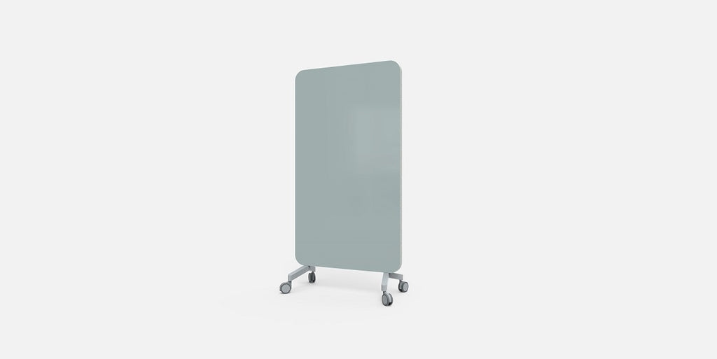 Glasskrivtavla på hjul, Lintex Mood Fabric, Offix