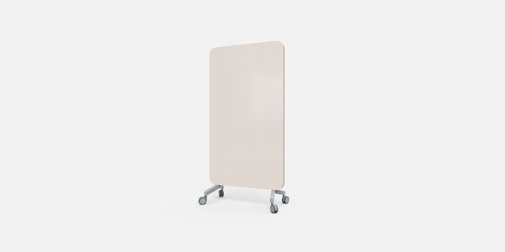 Glasskrivtavla på hjul, Lintex Mood Fabric, Offix