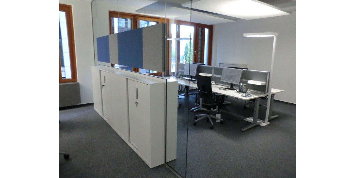 Ljudabsorbent, på glas, tyg, Offix