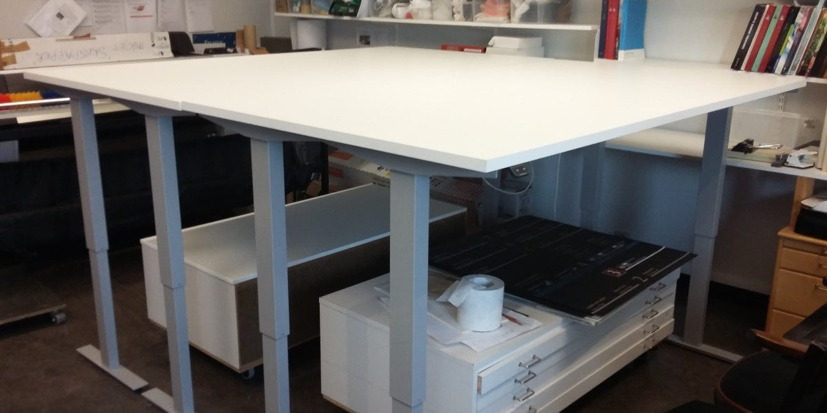 Elstativ för skrivbord, Sitt & Stå HS3x Special, Offix