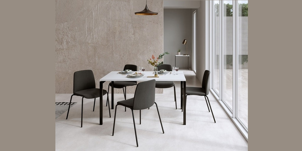 Skrivbord, rektangulärt, U-stativ, ek, Offix