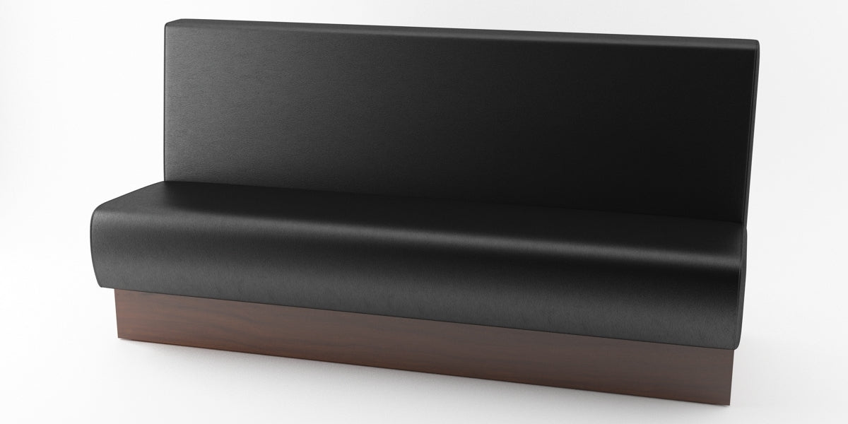 Loungesoffa, Resty, konstläder svart, Offix