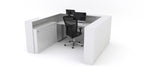 Receptionsdisk, rak+90gr+90gr, Offix